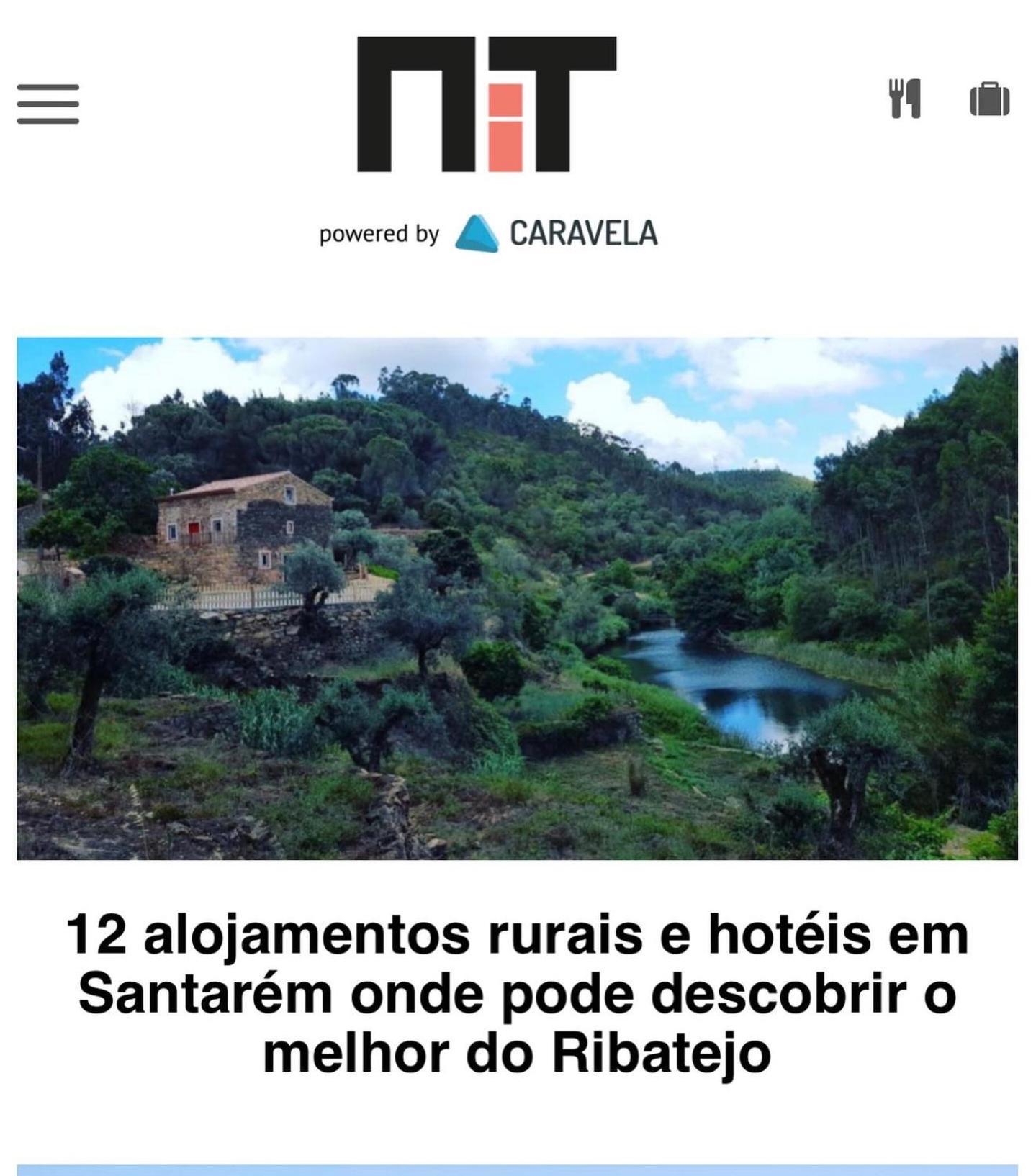 Beija Rio Charming House Villa Ferreira do Zezere Luaran gambar